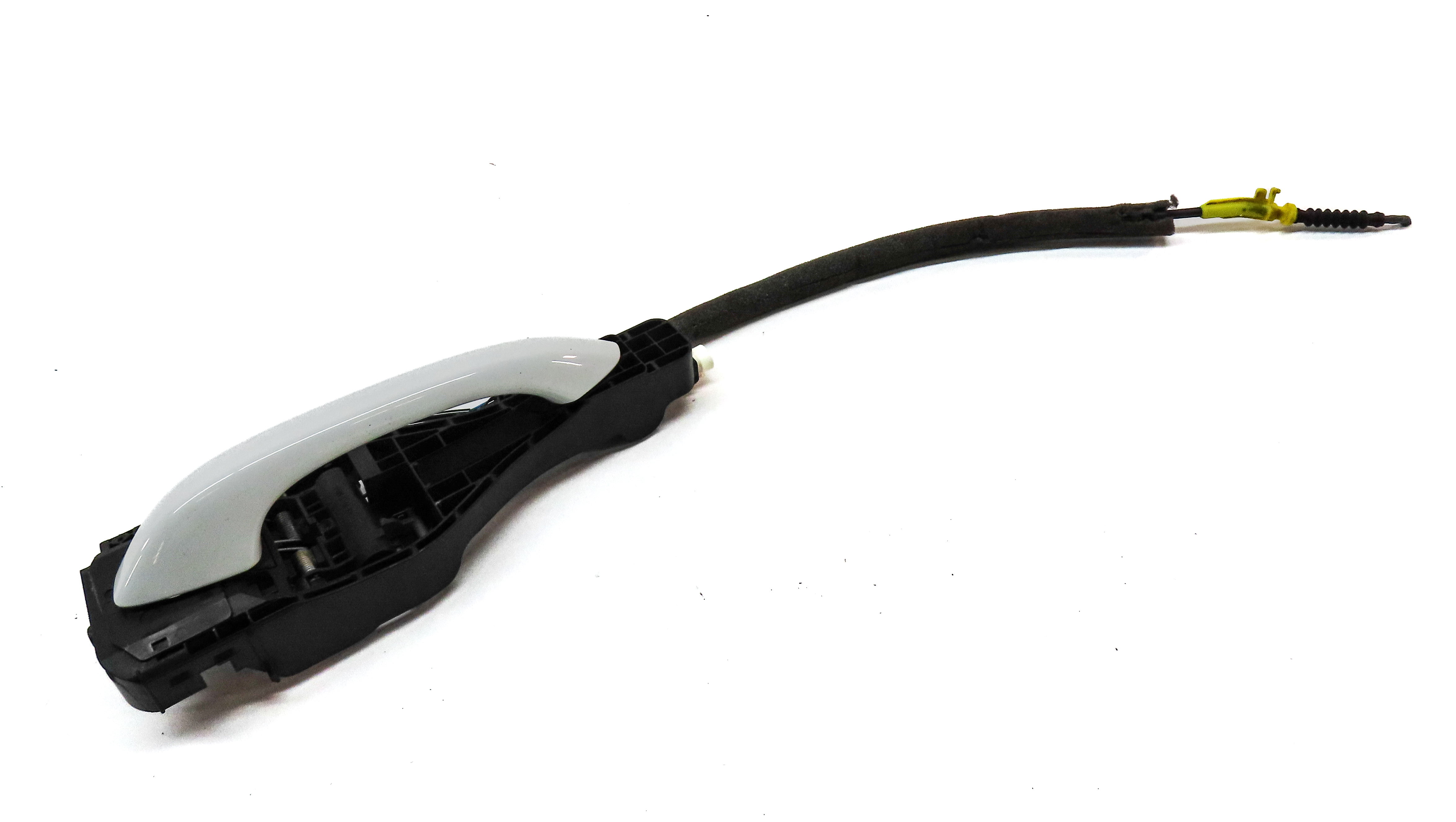 2015-2019 PORSCHE MACAN (95B) REAR LEFT EXTERIOR DOOR HANDLE (White) — exact item pictured